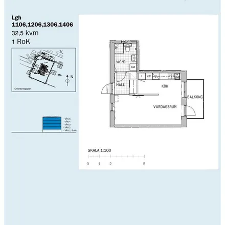 Rent this 1 bed apartment on Lertegelvägen 120 in 238 41 Oxie, Sweden