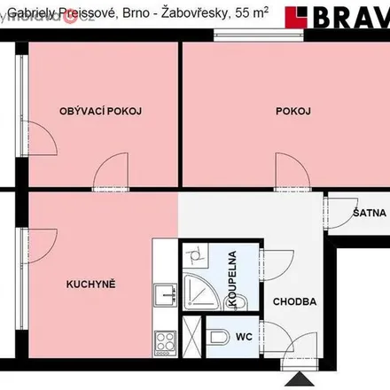 Image 4 - Gabriely Preissové 2570/8, 616 00 Brno, Czechia - Apartment for rent