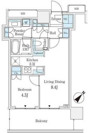 Image 2 - ミッドタワーグランド, 1, Tsukishima, Chuo, 104-0052, Japan - Apartment for rent