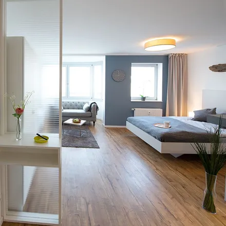 Rent this 1 bed apartment on Gerresheimer Straße 14 in 40211 Dusseldorf, Germany