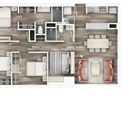 Buy this 2 bed apartment on Autopista Urbana Poniente in Colonia Ampliación Torres del Potrero, 01780 Santa Fe