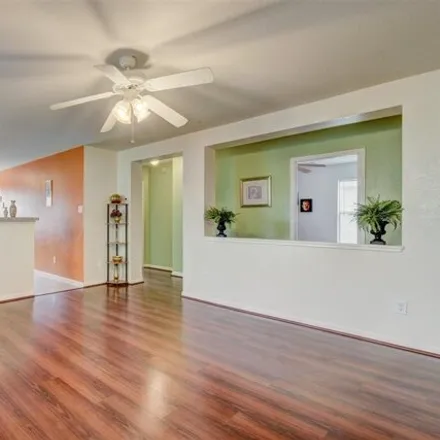 Rent this 3 bed house on 8144 Chancewood Lane in Harris County, TX 77338