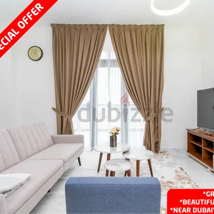 Rent this 1 bed apartment on The Gardens Building 13 in Rosa Street, Jabal Ali