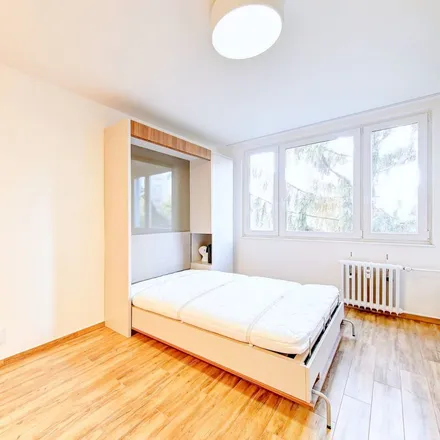 Rent this 1 bed apartment on Jasmínová 2603/21 in 106 00 Prague, Czechia