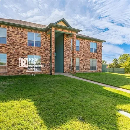 Rent this 3 bed duplex on 801 Betty Court in Hurst, TX 76053