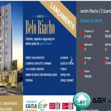 Buy this 3 bed apartment on Avenida César Augusto Faria Simões in Riacho das Pedras, Contagem - MG