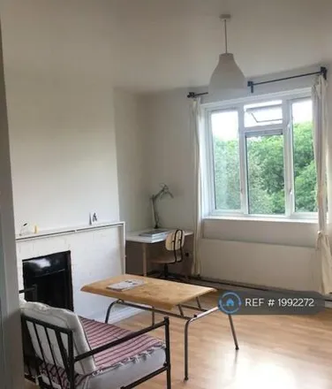 Rent this studio apartment on Windlesham Grove in London, SW19 6AG