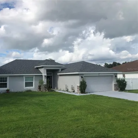 Buy this 4 bed house on 4691 Southwest 100th Lane in Marion County, FL 34476