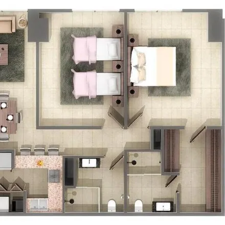 Rent this 2 bed apartment on Estacionamiento Público in Calle Washington, Centro