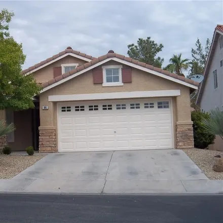 Rent this 3 bed house on 44 Tanglewood Drive in Henderson, NV 89012
