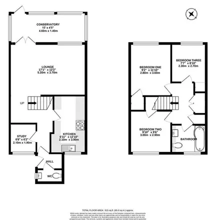 Image 5 - 41, 43, 45, 47, 49, 51 New House Park, St Albans, AL1 1UX, United Kingdom - Townhouse for rent