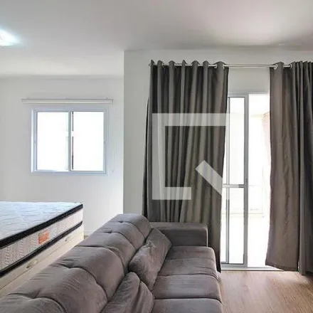 Rent this 1 bed apartment on Escola Estadual Professora Cynira Pires dos Santos in Rua Ângela Tomé 134, Rudge Ramos