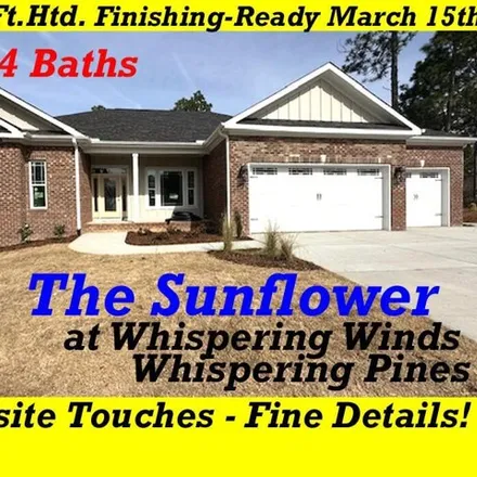 Buy this 5 bed house on 98 Sunflower Court in Whispering Pines, Moore County