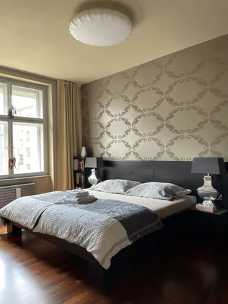 Rent this 1 bed apartment on Pod Slovany 2041/5 in 128 00 Prague, Czechia