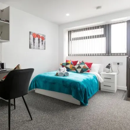 Rent this studio apartment on Berkeley House in Nelson Street, Leicester