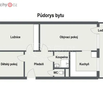 Rent this 3 bed apartment on Základní škola Jílovská in Jílovská, 147 00 Prague