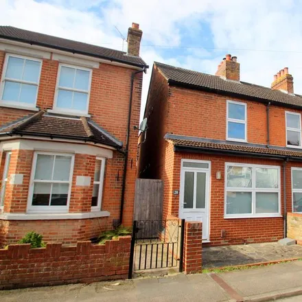 Rent this 2 bed house on Hummer Road in Egham, TW20 9BS