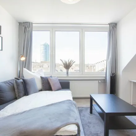 Rent this 1 bed apartment on Schwerinstraße 46 in 40477 Dusseldorf, Germany