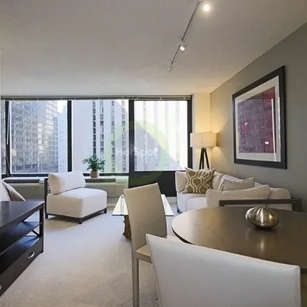 Rent this 1 bed condo on 229 E Wacker Dr