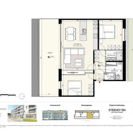 Image 6 - Stationsplein 9, 9990 Maldegem, Belgium - Apartment for rent