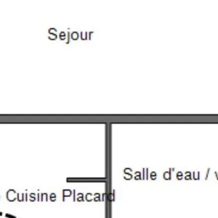 Rent this 1 bed apartment on Avenue de la République in 94320 Thiais, France