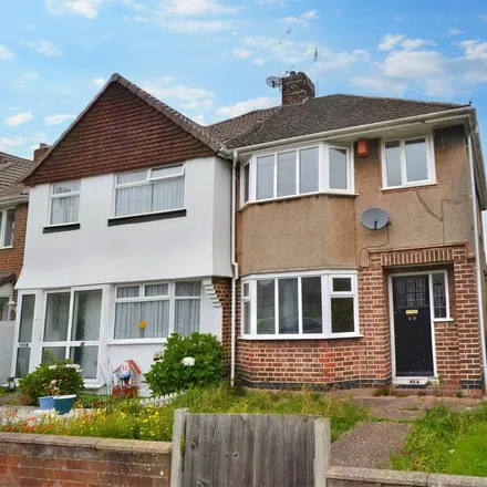 Rent this 3 bed duplex on 50 in 52 Greendale Road, Coventry