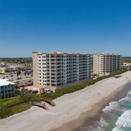 Rent this 3 bed condo on N Highway A1a/ Scorpion Ct (SE Corner) in FL A1A, Satellite Beach