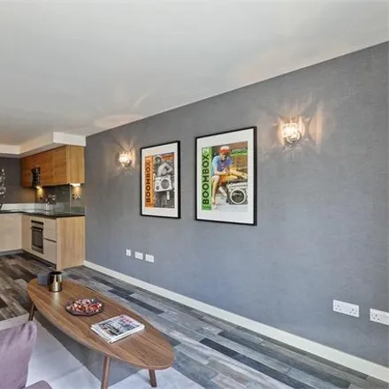 Rent this 1 bed apartment on Becquerel Court in West Parkside, London