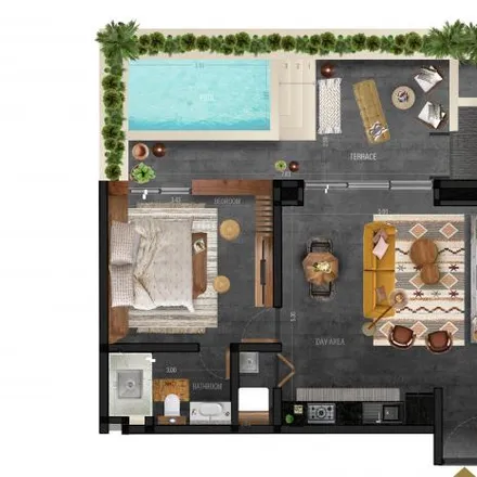 Buy this 1 bed apartment on 30 Avenida Norte in 77765 Tulum, ROO