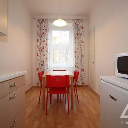 Rent this 1 bed apartment on ST Beauty Center in Přemyslovská, 130 00 Prague