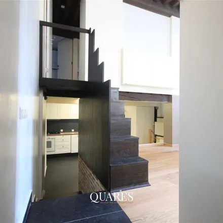 Rent this 1 bed apartment on Leeuwenstraat 11 in 2000 Antwerp, Belgium