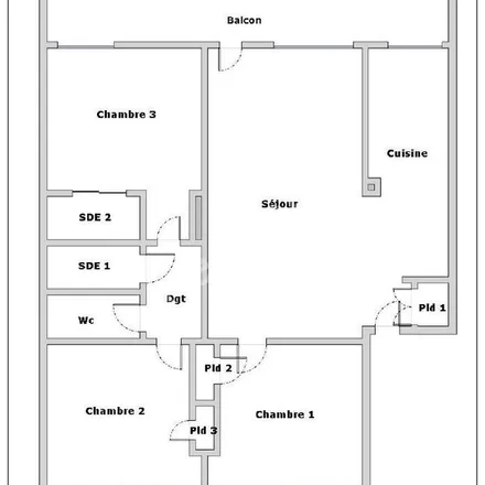 Image 6 - Sentier des Vignes Soldat, 54500 Vandœuvre-lès-Nancy, France - Apartment for rent