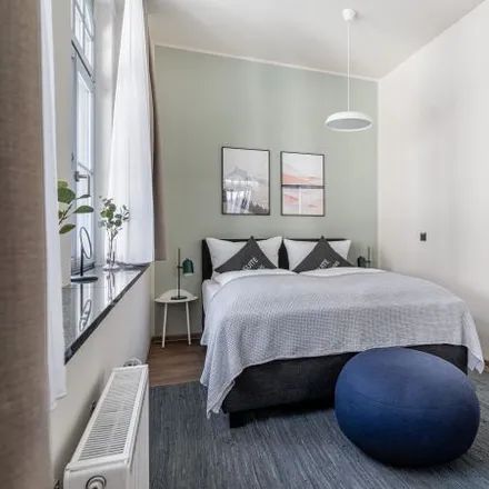 Rent this 1 bed apartment on Nikolaistraße 28-32 in 04109 Leipzig, Germany
