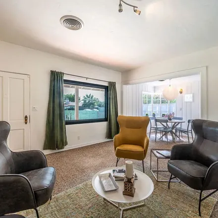 Rent this 3 bed apartment on 517 South Calle Encilia in Palm Springs, CA 92264