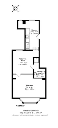 Image 9 - Long Lane, Ballards Lane, London, N3 1LP, United Kingdom - Apartment for rent