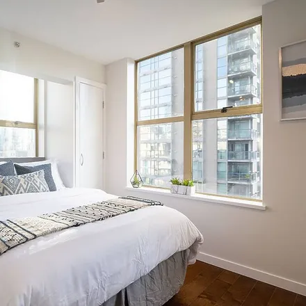 Rent this 1 bed apartment on Vancouver in BC V6B 1A8, Canada