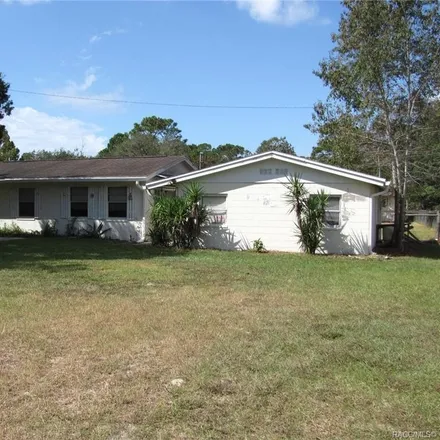 Buy this 2 bed house on 6990 South Sorrel Avenue in Citrus County, FL 34446