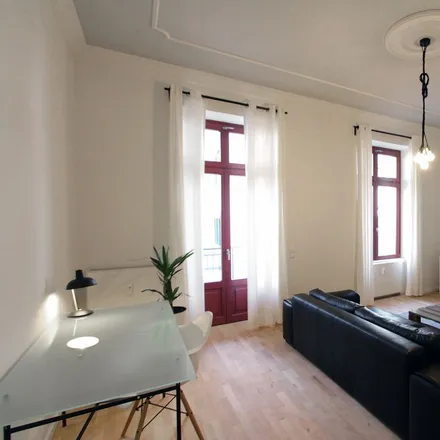 Rent this 1 bed apartment on Moselstraße 6 in 60329 Frankfurt, Germany