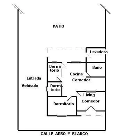 Rent this 3 bed house on Arbo y Blanco 765 in Villa Centenario, H3504 BHB Resistencia