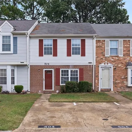 Buy this 3 bed townhouse on 504 Hollomon Drive in Greenwood Farms, Hampton
