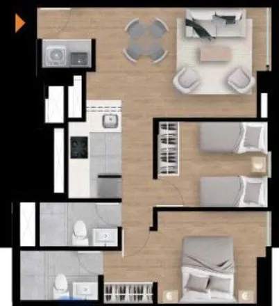 Buy this 2 bed apartment on Institución Educativa Buenas Nuevas in Cuzco Extended Street, San Miguel