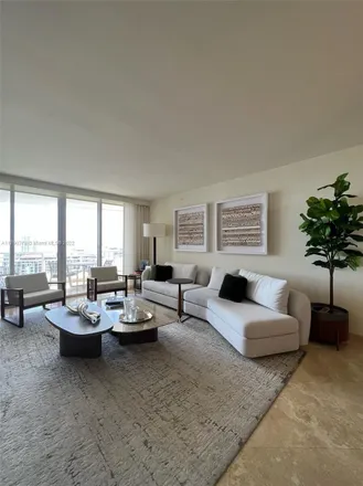 Rent this 2 bed condo on Three Tequesta Point in 848 Brickell Key Drive, Miami
