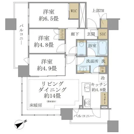 Image 2 - ブリリアタワーズ目黒ノースレジデンス, Hanabusayama Street, Kami-Osaki 4-chome, Shinagawa, 141-0021, Japan - Apartment for rent