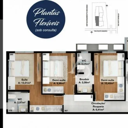 Buy this 3 bed apartment on Rua Felipe Camarão 271 in Anita Garibaldi, Joinville - SC
