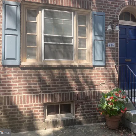 Rent this studio townhouse on Sartain St Community Garden in South Sartain Street, Philadelphia