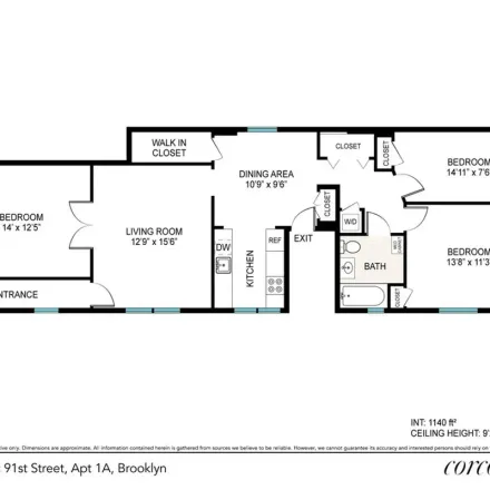 Image 4 - 519 East 91st Street, New York, NY 11236, USA - Apartment for rent