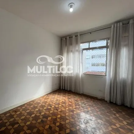 Rent this 3 bed apartment on Rua Aureliano Coutinho in Embaré, Santos - SP