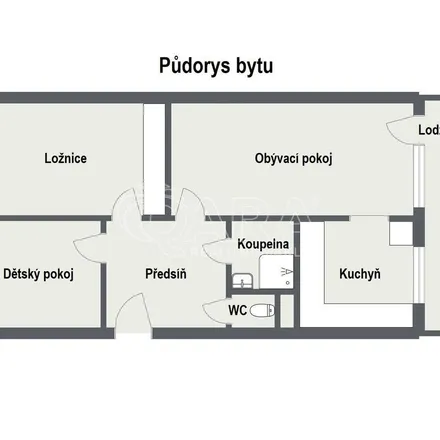 Rent this 3 bed apartment on Jílovská 1163/69 in 142 00 Prague, Czechia