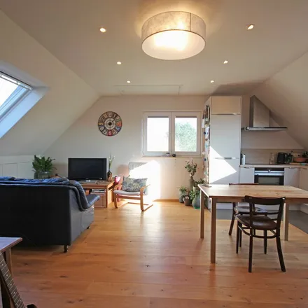 Rent this 1 bed apartment on Beekstraat 30 in 3060 Korbeek-Dijle, Belgium