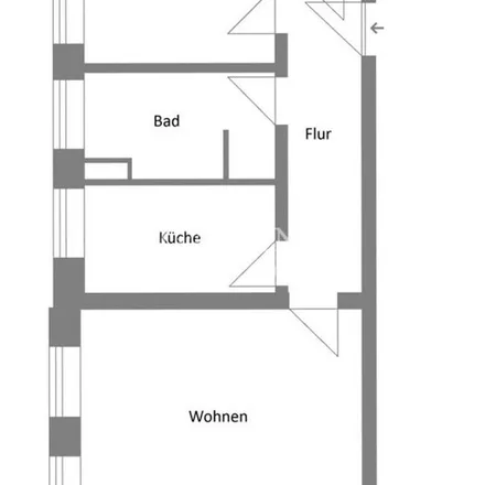 Rent this 2 bed apartment on Zollikoferstraße 19 in 04315 Leipzig, Germany